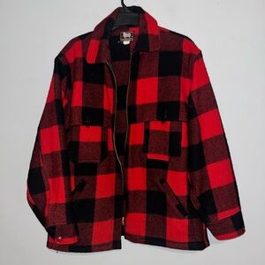 Woolrich Vintage 1950s Checkered Plaid Wool Jacket